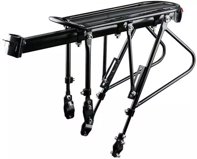 Rear Cargo Rack on a Mountain Bike