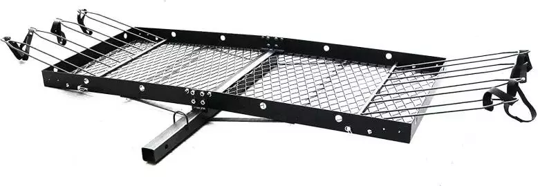 Tow Tuff 62 Inch 500 Pound Capacity Steel Cargo Carrier Trailer